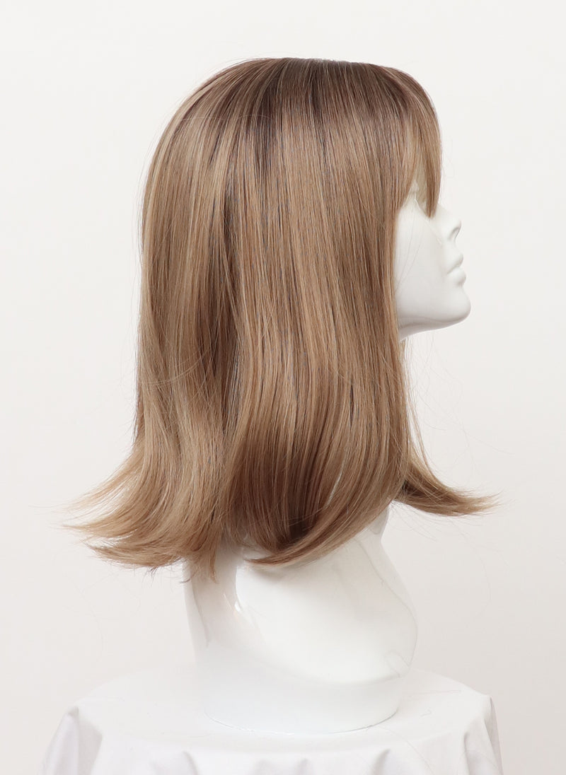 A126 - Dirty Blonde Shoulder-Length with Fringe