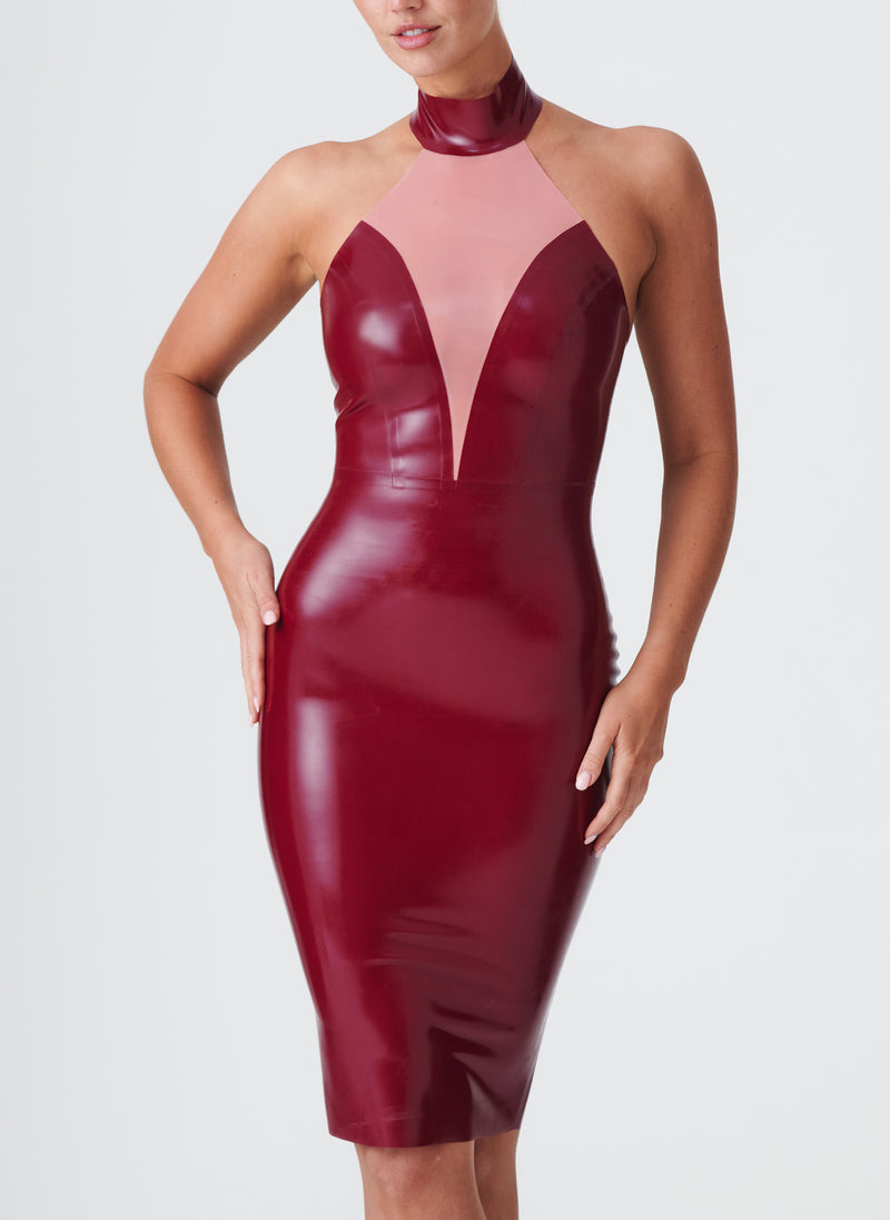 Latex Dahlia Dress