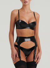 Latex Romance Lingerie Set