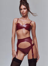 Latex Romance Lingerie Set