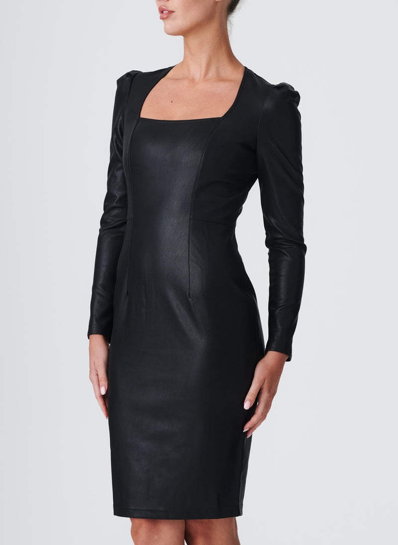 Zeta Dress - Leatherette