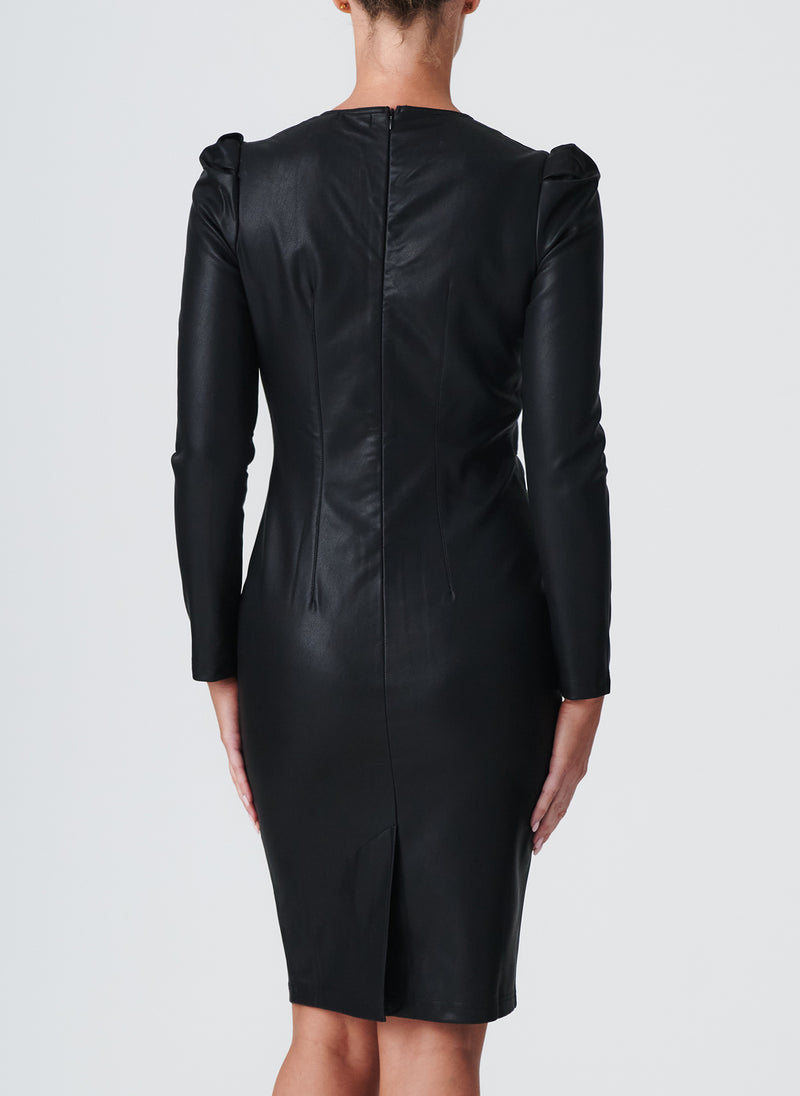 Zeta Dress - Leatherette