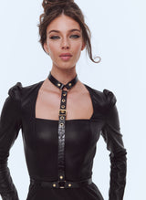 Zeta Dress - Leatherette