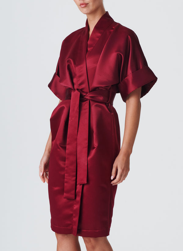 Knightsbridge Kimono - Plum