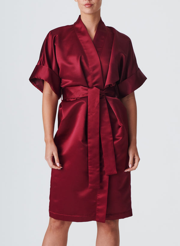 Knightsbridge Kimono - Plum