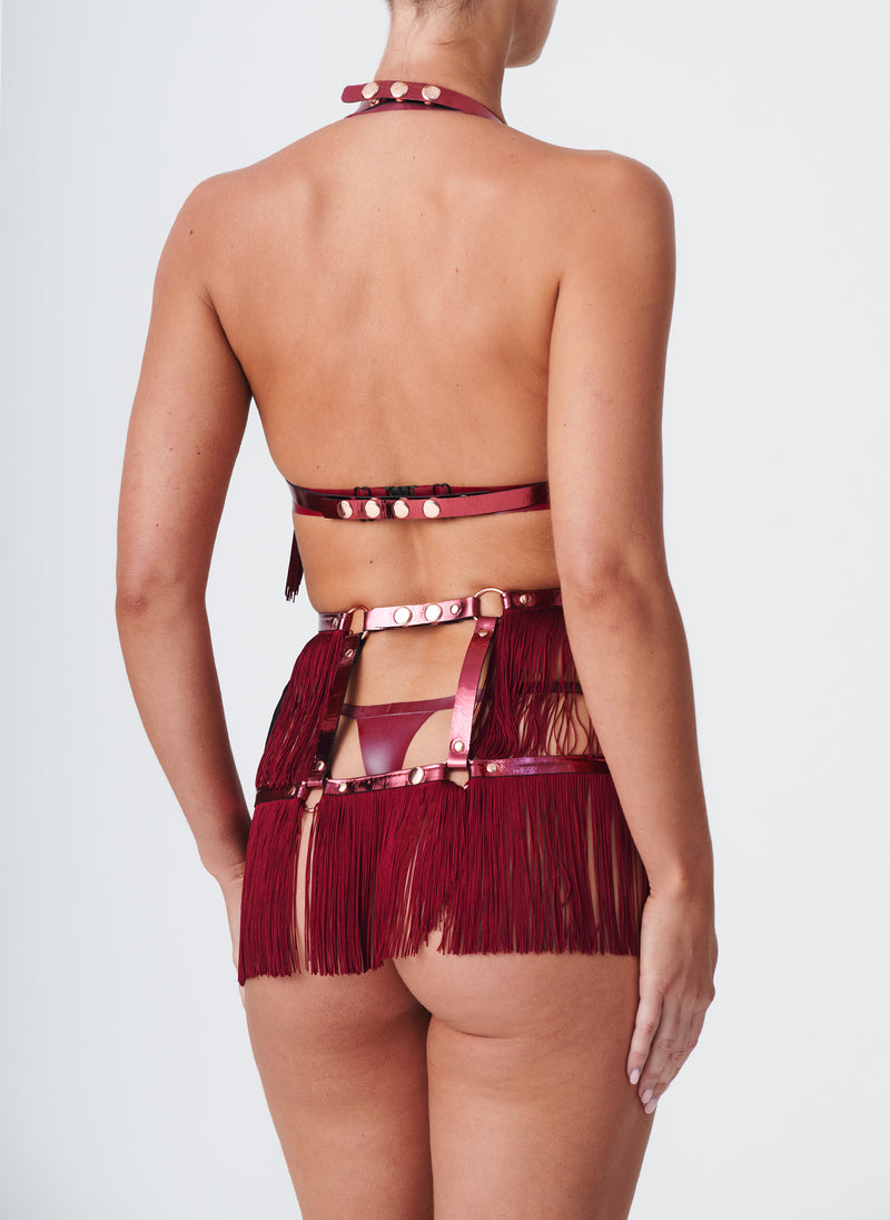 Cabaret Harness - Plum